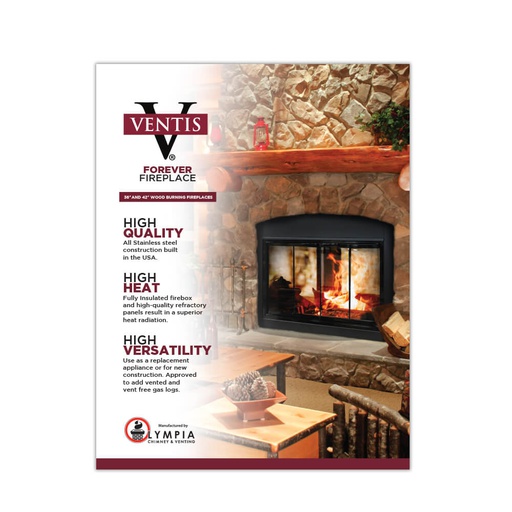 [OC40_000] Forever Fireplace Consumer Sell Sheet (EA/1)
