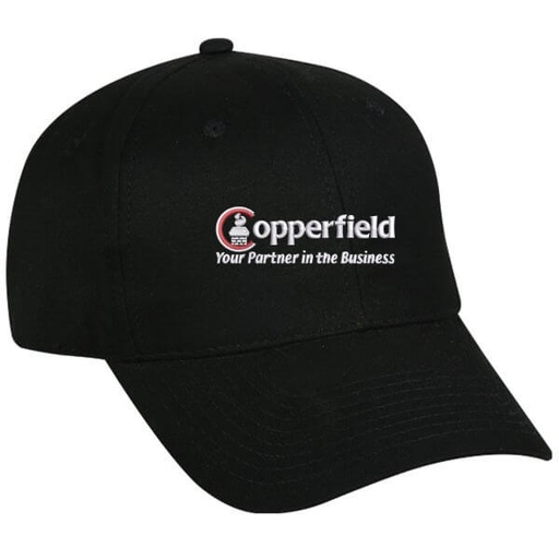 [OC-BCT-600_000] Copperfield Structured Brushed Cotton Cap (EA/1)